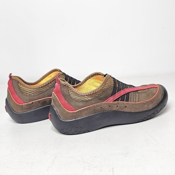 Privo by Clarks Womens SZ 6 M Brown Leather Upper Athletic Slip On Shoes 76772 - Picture 5 of 12